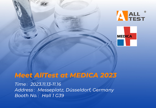 ข่าวล่าสุดของบริษัทเกี่ยวกับ MEET ALLTEST ใน MEDICA 2023