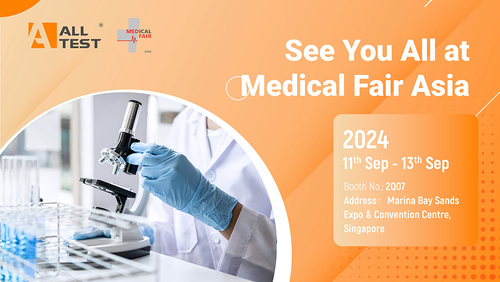 ข่าวล่าสุดของบริษัทเกี่ยวกับ เจอกันในงาน Medical Fair Asia!