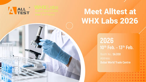 ข่าวล่าสุดของบริษัทเกี่ยวกับ พบกับ Alltest ที่ WHX Labs 2026