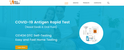 ข่าวล่าสุดของบริษัทเกี่ยวกับ เพจพิเศษ ALLTEST COVID-19 ออนไลน์แล้ว!