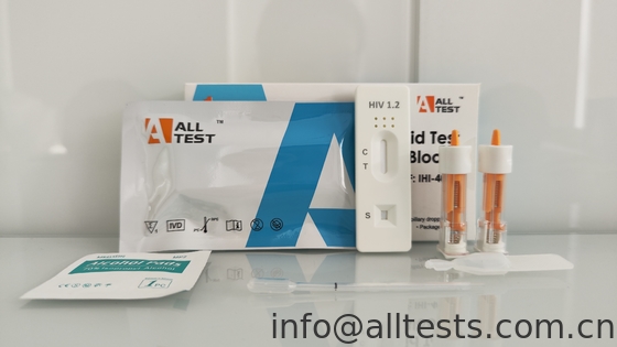 Good price HIV 1.2 การทดสอบรวดเร็ว แคสเซ็ท การทดสอบตัวเอง การทดสอบที่บ้าน (เลือดทั้งตัว / น้ําหนัก / น้ํายาปาก) ออนไลน์
