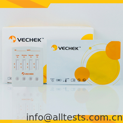 Good price Canine Lyme / Ehrlichia / Babesia แอนติบอดี CHW แอนติเจน คอมโบ ทดสอบเร็ว Cassette ออนไลน์