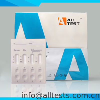 Good price การตรวจสอบโรคติดเชื้อเชื้อเพลิง Dengue/Zika/Chikungunya Combo Rapid Test Cassette ออนไลน์