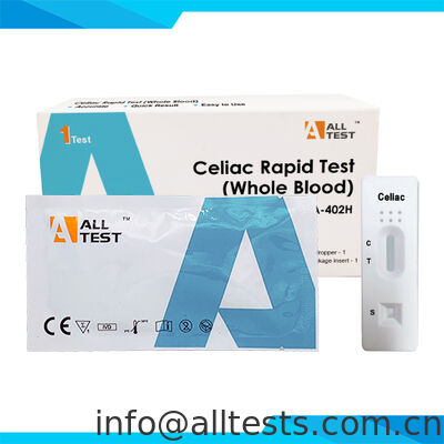 ราคาดี OCEA-402H -- ชุดตรวจโรคเซลิแอคอย่างรวดเร็วสำหรับการทดสอบด้วยตนเอง (เลือดครบส่วน) ออนไลน์