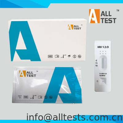 ราคาดี IHI-T402H -- HIV 12.O การทดสอบรวดเร็ว (สําหรับการทดสอบตัวเอง) ในตัวอย่างเลือดจากนิ้ว ออนไลน์