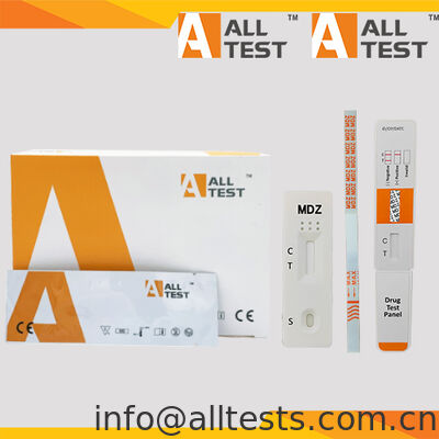 ราคาดี M idazolam (MDZ) การทดสอบรวดเร็ว (ปัสสาวะ) ( Dipstick/Cassette/Panel) ออนไลน์