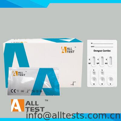ราคาดี ชุดตรวจ Dengue Combo Rapid Test อ่านผลใน 10 นาที ได้รับการรับรอง CE และมีความแม่นยำสูงสำหรับเลือดทั้งหมด/ซีรั่ม/พลาสมา ออนไลน์