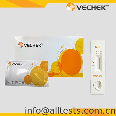 ราคาดี MET Rapid Test for Canine Catine Urine with 5 Minutes Reading Time ความแม่นยําสูง ไม่จําเป็นต้องใช้อุปกรณ์ ออนไลน์