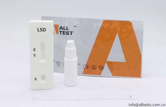 Good price Lysergic Acid Diethylamide ชุดทดสอบยาเสพติดอย่างรวดเร็ว Chromatographic Immunoassay ในเลือด / เซรั่ม / พลาสม่า ออนไลน์