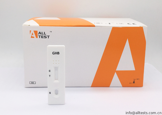 ราคาดี คาเซ็ตทดสอบรวดเร็ว (ปัสสาวะ) ที่เชื่อถือได้ด้วย IVD กามามะ-บูไทโรลาคตัน γ-ไฮดรอ็กซี่บูไทริกแอซิด พร้อมการรับรอง CE DGHB-102 ออนไลน์