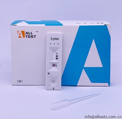 Good price AllTest Lyme IgG / IgM การทดสอบโรคติดเชื้อ ILY - 402 24 เดือนตลอดชีวิต ออนไลน์