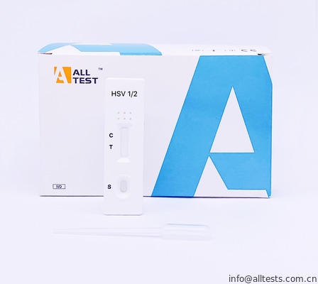 Good price Immunochromatographic ตรวจ HSV 1/2 IgG Rapid Test Cassette สำหรับเซรั่มหรือพลาสม่า ออนไลน์