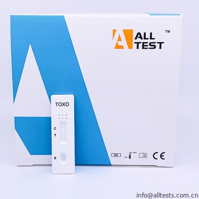 Good price ความไวแสงสูง Toxo IgM Rapid Test Cassette ชุดทดสอบอย่างรวดเร็วสำหรับเลือดมนุษย์ ออนไลน์