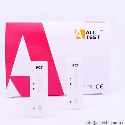 Good price สะดวกในการใช้ชุดทดสอบที่รวดเร็วและเชื่อถือได้ Procalcitonin (PCT) กับ CE ออนไลน์