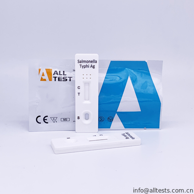 Good price Assay Flow Test แบบทดสอบการไหลด้านข้างของเชื้อ Salmonella Typhi Antigen แบบทดสอบ ISTY -602 ออนไลน์