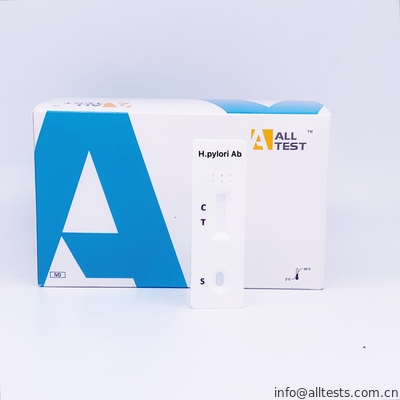 Good price H. pylori แอนติบอดีอย่างรวดเร็วเทปทดสอบ (เซรั่ม / พลาสม่า) กับ CE ออนไลน์