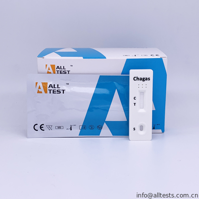 Good price Chagas Rapid Test Cassette (เซรั่ม / พลาสมา) กับ CE ออนไลน์