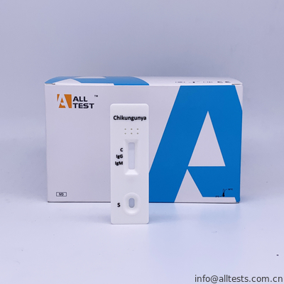 Good price Chikungunya IgG / IgM Rapid Test Cassette (เซรั่ม / พลาสม่า) ออนไลน์