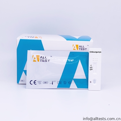 Good price Chikungunya IgG / IgM Rapid Test Cassette (เลือด / เซรั่ม / พลาสม่า) ออนไลน์