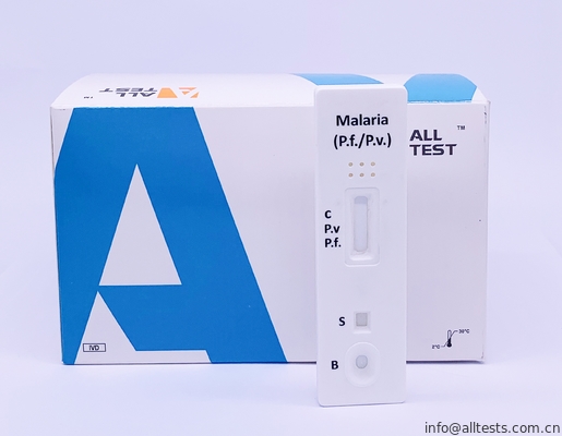 Good price คาสเซ็ตแบบรวดเร็วของมาลาเรีย Pf / Pv, การทดสอบวินิจฉัยอย่างรวดเร็ว ออนไลน์