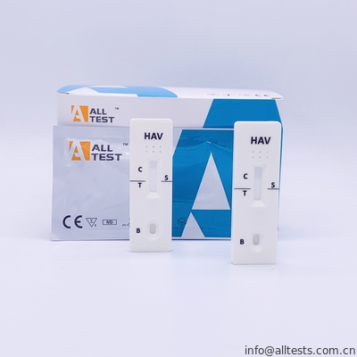 Good price ชุดทดสอบ Rapid Serum / Plasma HAV IgM หนึ่งขั้นตอนด้วยความจำเพาะสูง ออนไลน์