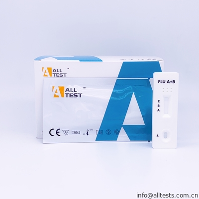 ราคาดี การทดสอบโรคติดเชื้อคาสเซ็ตต์สำหรับการตรวจคุณภาพของไวรัสไข้หวัดใหญ่ A และไข้หวัดใหญ่ B ออนไลน์