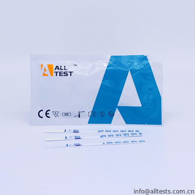 Good price ไข้หวัดใหญ่ A + B การทดสอบอย่างรวดเร็ว Dipstick การไหลด้านข้างตรวจอิมมูโนโครมาโตกราฟี, Swab / Nasal Aspirate ออนไลน์