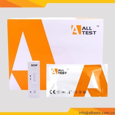 Good price Scopolamine SCOP Rapid Test Cassette ปัสสาวะผลลัพธ์อย่างรวดเร็ว ออนไลน์