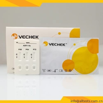 ราคาดี ASFV P30 / P54 / P72 แอนติบอดี Combo Rapid Test Cassette Serum Plasma ออนไลน์