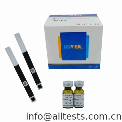 Good price Cancer Antigen 125 ชุดทดสอบ CLIA 2.3 - 1,000 U/ML วิธีแซนด์วิชแอนติบอดีคู่ ออนไลน์