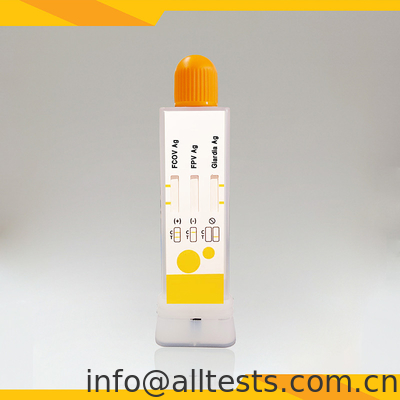 Good price FCoV FPV Giardia Lamblia แอนติเจนคอมโบ คิททดสอบรวดเร็ว ออนไลน์