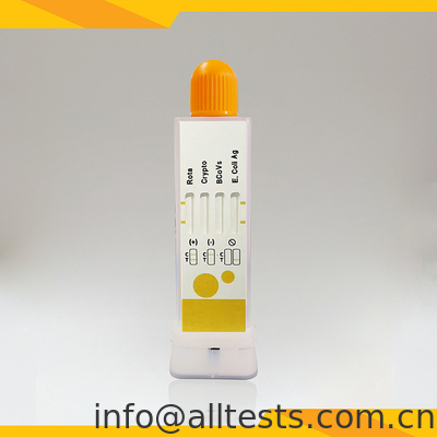 Good price Rotavirus Cryptosporidia Coronavirus E. Coli Antigen Combo Rapid Test ตัวอย่างของขยะ ออนไลน์