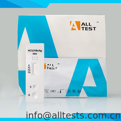 Good price การทดสอบโรคติดต่อที่รู้สึกต่อ HCV HBsAg และการตรวจพบ HIV ความแม่นยําสูง ผลการตรวจสอบรวดเร็วภายใน 15 นาที ออนไลน์