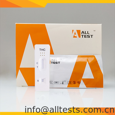 Good price แคสเทปทดสอบ THC รวดเร็วสําหรับการตรวจหาคุณภาพของกัญชาในเลือด / เซรั่ม / พลาสมา ออนไลน์