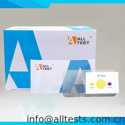 Good price H. pylori Rapid Test Kit for Tartar การตรวจหาคุณภาพของ Urease สําหรับการติดเชื้อ Helicobacter pylori ออนไลน์