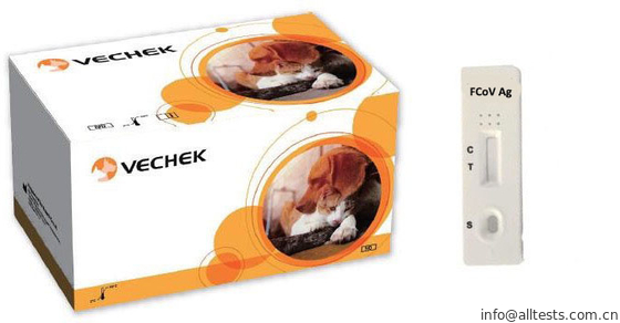 Good price ชุดทดสอบแบบรวดเร็วที่น่าทึ่ง Feline Coronavirus Ag Test ที่มีความแม่นยำสูง ออนไลน์