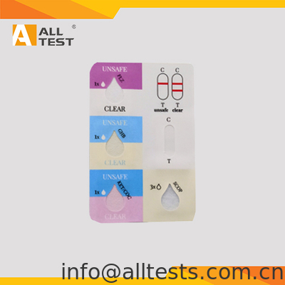 Good price HDOA-D54 ชุดทดสอบตรวจสารเสพติดในน้ำดื่มชนิดความไวสูง ET/COC+G HB+FLZ+SCOP ออนไลน์