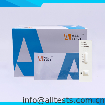 ราคาดี IHSB-402 - ชุดทดสอบอย่างรวดเร็วแบบรวม HIV/ซิฟิลิส/HBsAg (เลือดครบส่วน/ซีรั่ม/พลาสมา) ออนไลน์