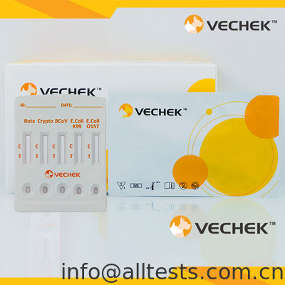 ราคาดี Rotavirus+Cryptosporidia+Coronavirus+E. Coli K99 +E. Coli O157 Antigen Combo Rapid Test Cassette (Feces) ออนไลน์