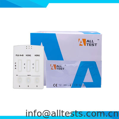 ราคาดี IINA5-535 -- ชุดตรวจอย่างเร็ว (Swab) แอนติเจนไข้หวัดใหญ่ A/B+H1N1+H5N1 ออนไลน์