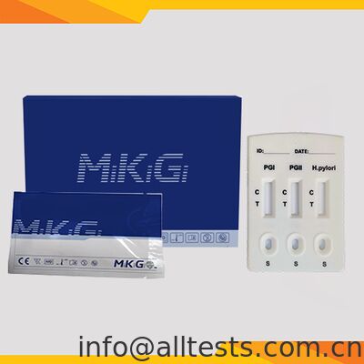 ราคาดี การทดสอบเร็วแบบผสม PGI/PGII/H. pylori แอนติบอดี (เลือดทั้งตัว/กรดเลือด/พลาสมา) ออนไลน์