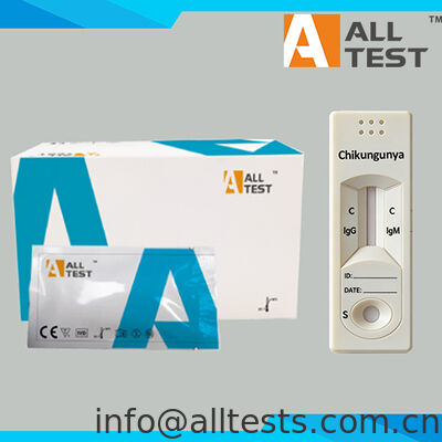 ราคาดี ชุดตรวจ Chikungunya IgG/IgM Combo Rapid Test ที่ได้รับการรับรอง CE พร้อมผลอ่านใน 15 นาที สำหรับตัวอย่างเลือดครบส่วน/ซีรั่ม/พลาสมา ออนไลน์