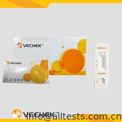 ราคาดี แคสเซ็ตทดสอบไวรัสโรคปากและตากระจก FMDV-O 10 นาที เวลาอ่าน ความแม่นยําสูง การดําเนินงานง่าย ออนไลน์