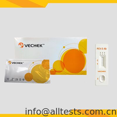 ราคาดี แคสเซ็ตทดสอบไวของแอนติบอดี PCV-2 สําหรับไวรัสหมูที่มีผลการตรวจเร็ว ความแม่นยําสูง ไม่ต้องใช้อุปกรณ์ ออนไลน์