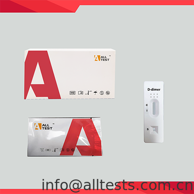 ราคาดี ชุดตรวจ D-dimer แบบรวดเร็วสำหรับการตรวจด้วยตนเอง อ่านผลใน 10 นาที ความแม่นยำสูง และตีความผลด้วยสายตาได้ง่าย ออนไลน์