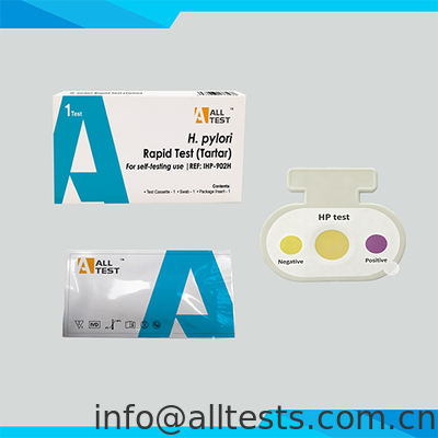 ราคาดี ชุดทดสอบ H. pylori แบบรวดเร็วสำหรับการตรวจด้วยตนเอง อ่านผลได้ใน 3 นาที ตีความผลได้ง่ายด้วยสายตา และมีความแม่นยำสูง ออนไลน์