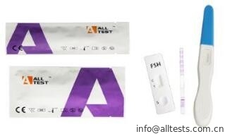 Good price FSH Rapid Test Midstream Rapid Test Kits การตรวจหาฮอร์โมนกระตุ้นรูขุมขน ออนไลน์