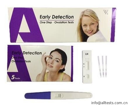 Good price ใช้ในบ้าน Luteinizing Hormone Urine Rapid Test Kits OEM ความไว / ความเร็วสูง ออนไลน์