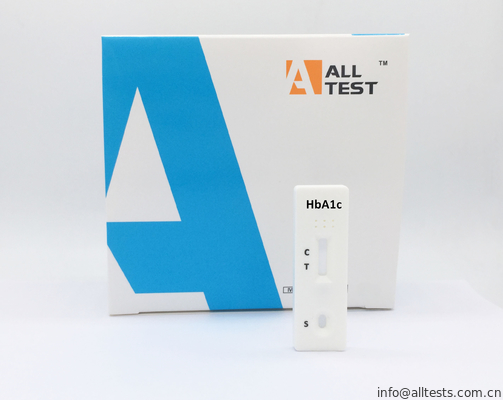Good price Glycated ฮีโมโกลบิน (HbA 1c) การทดสอบอย่างรวดเร็วในเลือดครบวงจรด้วยการรับรอง CE ออนไลน์