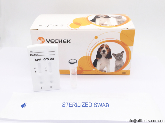 Good price Cpv + Ccv Antigen Combo Rapid ชุดวินิจฉัย Feces / Vomit 10 Kit ขนาด ออนไลน์